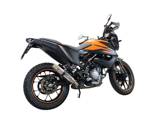 Tubo de Escape GPR DEEPTONE INOX Aprobado para KTM ADVENTURE 390 2021 > 2022 - Imagen 3 de 6