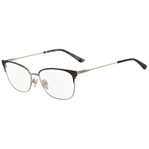 Calvin Klein Women Eyeglasses CK 18108 200 Brown/Gold Cat eye Metal  52-15-135 883901100631 | eBay