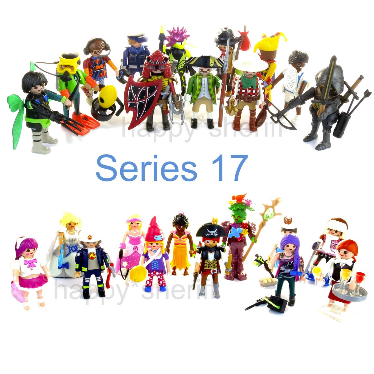 Playmobil Mystery Figures Series 17 70242 70243 Boy and Girl