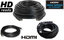 HDMI Cable 6ft 10ft 15 25ft 30ft 50ft 75ft 100ft HDTV Computer CCTV Monitor lot