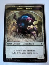 MTG Magic The Gathering Battle for Zendikar Token Creature Eldrazi Scion LP