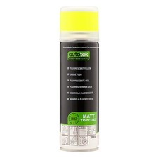 Autotek Exact Match Aerosol Spray Paint Fluorescent Paint Yellow 300ml