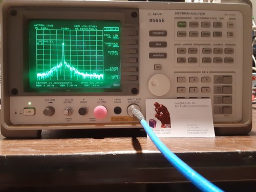 Agilent 8565E 50 GHz Spectrum analyzer Less than 3000 hours of use. 2.4 mm male - Picture 2 of 11