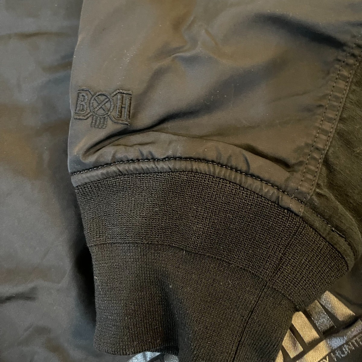 New Supreme x Bounty Hunter MA-1 Reversible Jacket Black New Supreme x Bounty Hunter MA-1 Reversible Jacket Black