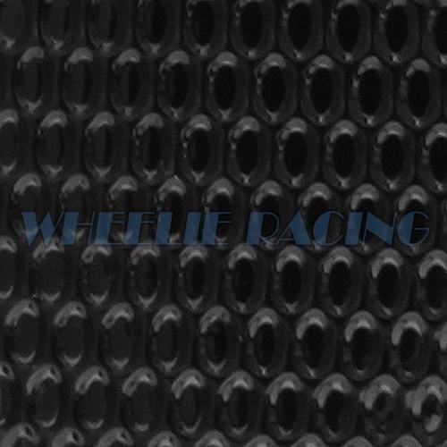PERFORATED BLACK PRO GRIP TANK PAD+CARBON LOOK GAS CAP COVER YAMAHA R1/R6 YZF/FZ - Picture 6 of 7