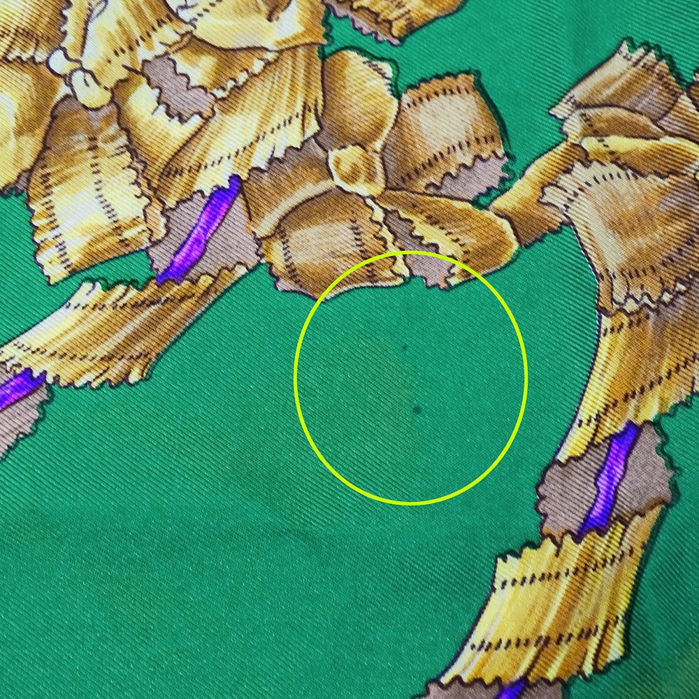 Hermes Scarf Carre90 LE SACRE du PRINTEMPS Spring Festival Silk Large Stylish r0 thumbnail 13