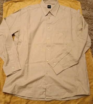 Hugo Boss Herren Hemd Gr M Neu  100% Baumwolle 