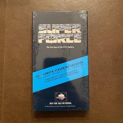 Super Force VHS 1993 Screener Promo Tape Brand New Sealed