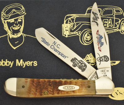 CASE XX USA 1 DOT 1989 PRETTY BONE PREMIUM COPPERHEAD KNIFE