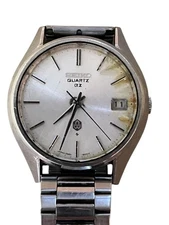 Seiko Qz 3-Hand Date 0922-8000-G Watch