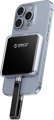 Magnetic M.2 NVMe 2230 SSD Enclosure Compatible with Magsafe for iPhone 15/16 Pr