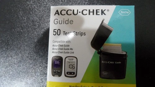 Accu-Chek Guide 50 Glucose Diabetic Test Strips Pack of 6