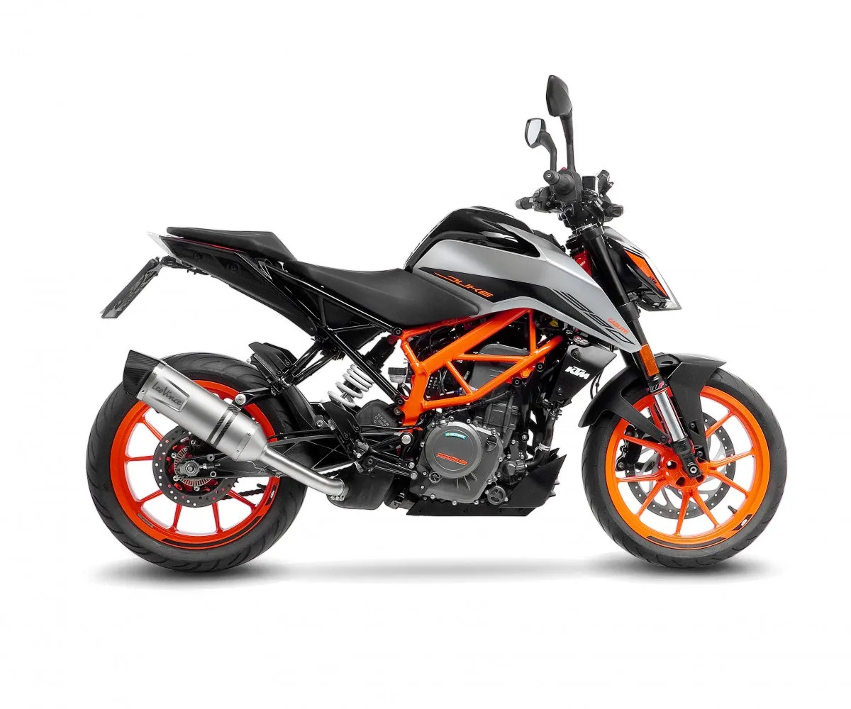 LeoVince Muffler exhaust LV ONE EVO EURO 5 KTM DUKE 390 2021 2023