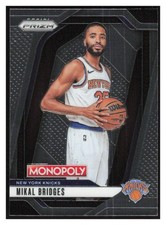 2024-25 Panini Prizm Monopoly #42 Mikal Bridges - New York Knicks