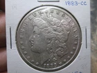 US 1883 CC MORGAN DOLLAR COIN IN VERY FINE CONDITION