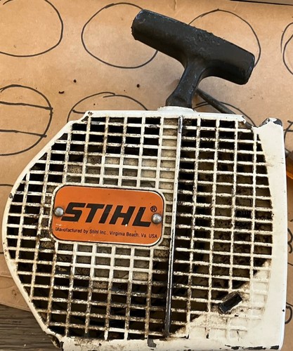 STIHL Chainsaw Recoil Housing Assembly for 032 032AV- 1113 084 1001 OEM - Picture 4 of 11