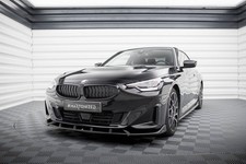 Maxton Design Frontlippe V.2 passend f�r BMW 2 Coupe G42 schwarz Hochglanz