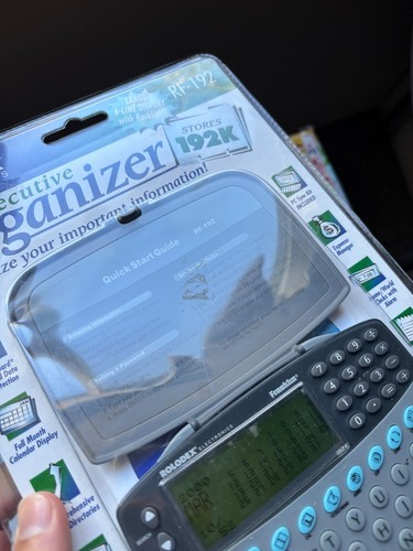 Rolodex Electronics Executive Organizer RF-192 192k Backlight New - Picture 3 of 12