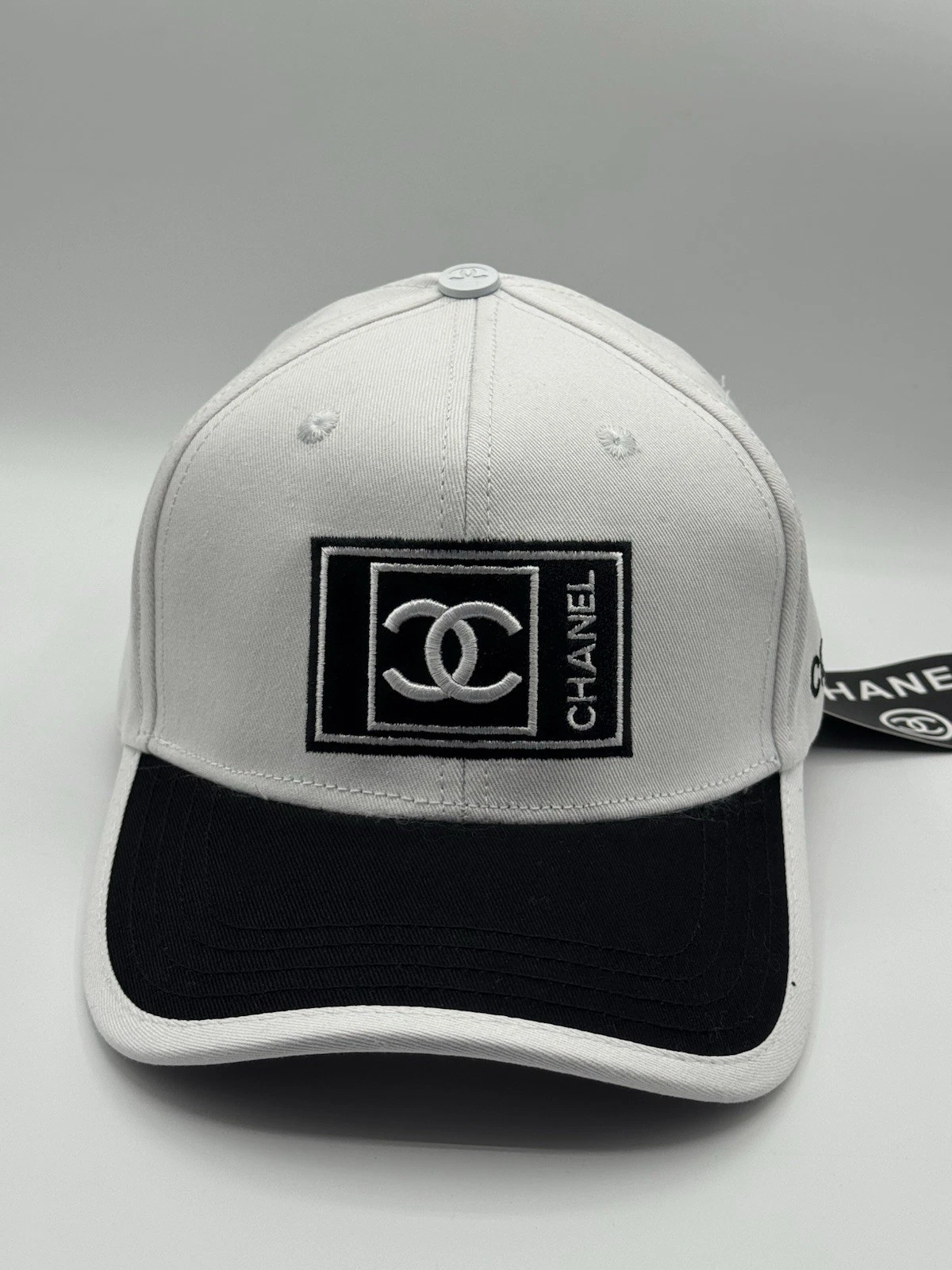 Casual Baseball Cap Black & White Panda