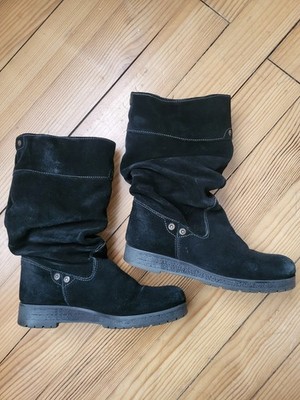 Stiefel/Boots/Stiefeletten 36 *Nubuk Leder*Winter*