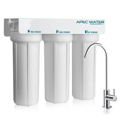 Systems WFS-1000 Super Capacity Premium Quality 3 Stage Under-Sink Water Filt...