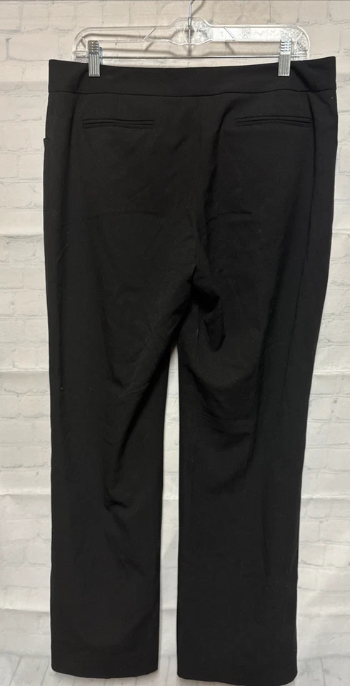 Tahari Arthur S Levine Lined Pants Slacks Trouser Black Career Business Size 10 - Image 4 of 4