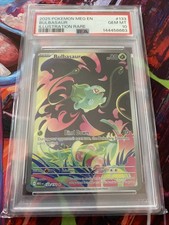 2025 POKEMON MEG EN-MEGA EVOLUTION ILLUSTRATION RARE #133 BULBASAUR PSA 10