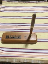 FOUNTAIN PEN MADE IN GERMANY Vintage Genius Pen Israel Lottery box מפעל הפיס