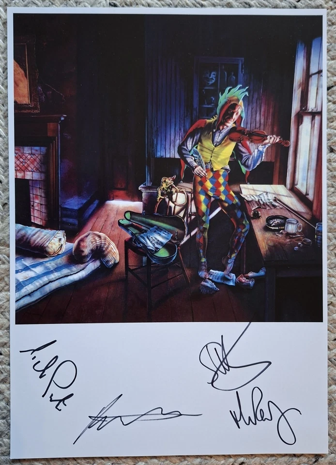 Marillion "Script For A Jester's Tear" Vinyl x 4 Signed Fish Genesis Mint Minus - Image 2 of 4
