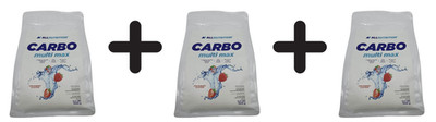 3 x Allnutrition Carbo Multi Max, Strawberry - 1000g (9,33 EUR/kg)
