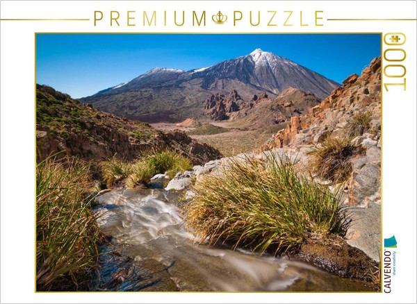 Calvendo Puzzle Spring On Mount Teide | 1000 Pieces, Finished Size 25.2 × 18.9 I-image