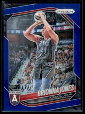 2025 Panini Prizm WNBA Blue Prizms BRIONNA JONES #107 #/199 Atlanta Dream