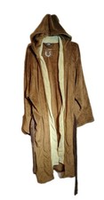 Disney Star Wars Jedi Super Soft coral fleece dressing Gown Bathrobe Mens Groovy