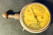 Antique Ford Model A Tire Pressure Gauge Untested