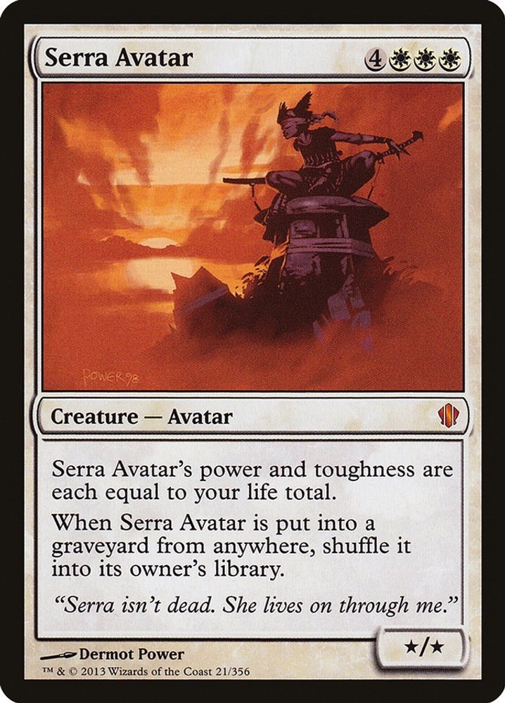 MP - Serra Avatar [C13 - 21] Commander 2013