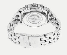 Breitling Chronomat 39mm Chronograph A13048 Blue Dial Date Steel Automatic 40mm 8