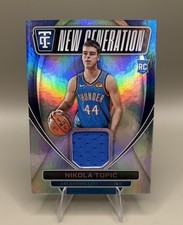 Panini Totally Certified 2024-25 Nikola Topić Rookie Thunder NGJ-NKT Card