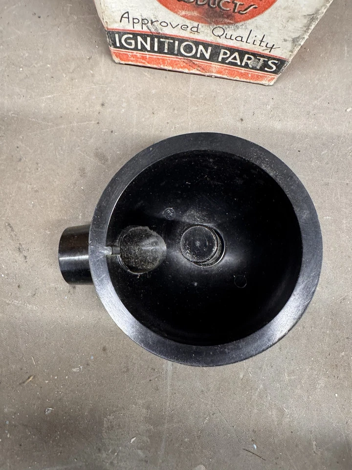 Cubierta tapa distribuidor V8 cabeza plana Ford modelo A B 1932-1941 Mercury NORS 1932-1941 Foto 3 de 4