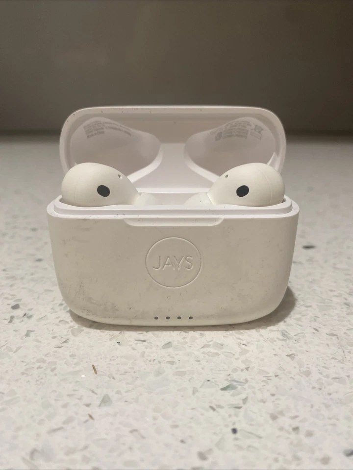 Jays t-Seven True Wireless ANC In-Ear Headphones White T7TW01 - Image 2 of 4