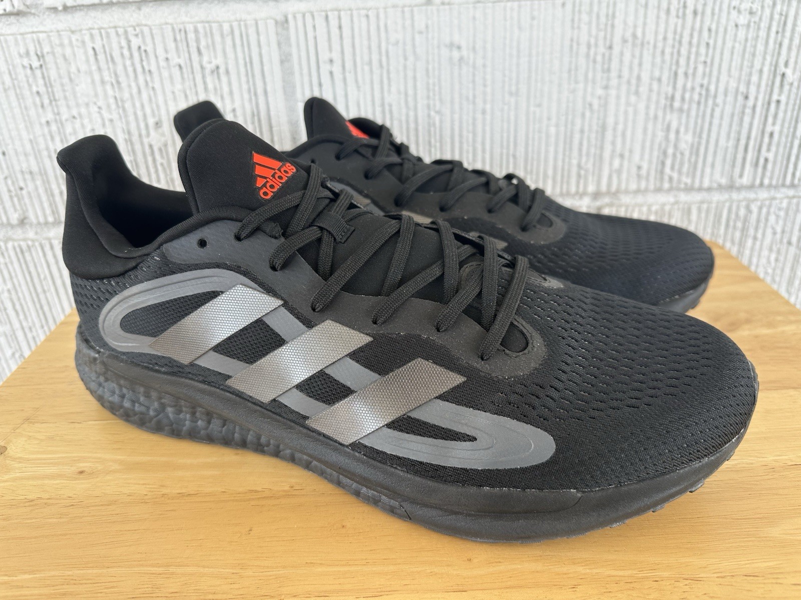 SAOLA Scarpe da corsa Adidas uomo Solarglide 4 S42559 nere sneakers taglia 13