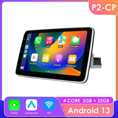 Android 13.0 Bluetooth 2+32G Single 1 DIN 10.1'' Car Stereo Radio Multimedia GPS