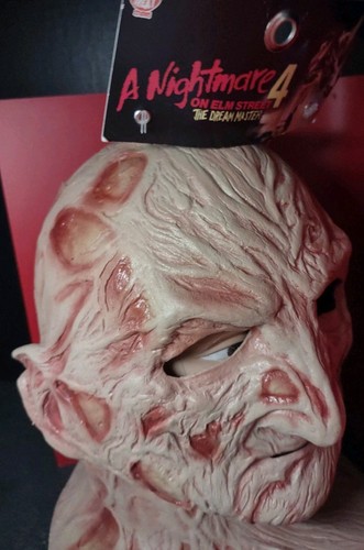 A Nightmare on Elm Street 4 Freddy Krueger Latex Mask Trick or Treat Studios Nwt - Picture 9 of 13
