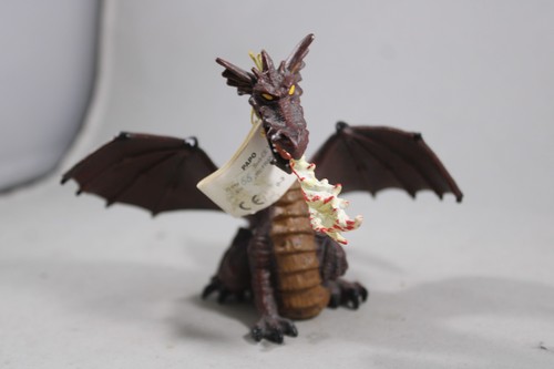 Papo "Red Dragon with Flame Figure, Red - NWT - Imagen 4 de 11