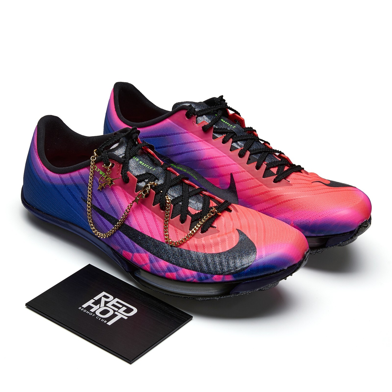 Nike Maxfly 2 Rebound Running Shoes Men's Pink Purple Blue - IM9129-500