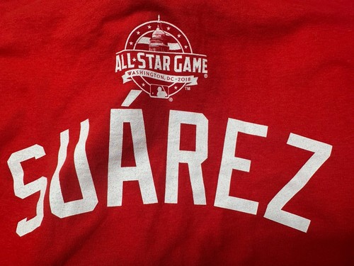 E. Suarez MLB All-Star Game, 2018, red, National League T-shirt NWT - Picture 7 of 7