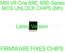 MSI VR One 6RE, 6RD Series, ADMIN NO PASSWORD FIRMWARE BIOS CHIP LATEST VERSION
