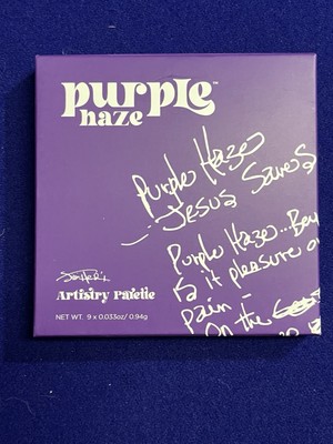 Rock & Roll Beauty x Jimi Hendrix Purple Haze Eyeshadow Palette NEW