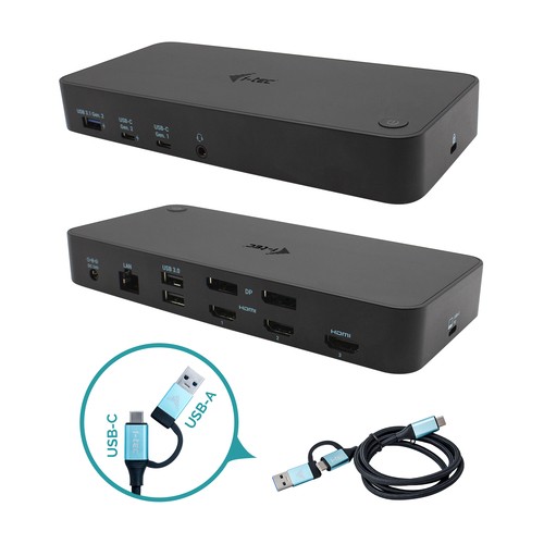 I-Tec Usb 3.0 / Usb-C / Thunderbolt, 3X 4K Docking Station + Power Delivery 70W - Image 2