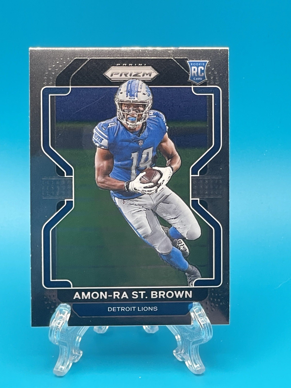 Amon-Ra St. Brown Panini Prizm #358 Base