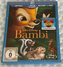 Bambi Diamond Edition 2-Disc Set Blu-ray/DVD im Schuber NEU